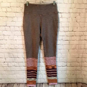 FREE PEOPLE LEGGINGS WITH STRIPES